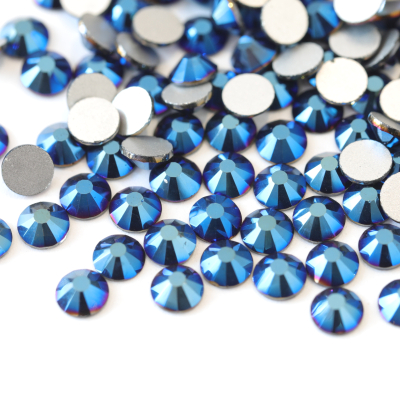 A3 Mine Blue non hotfix strass crystal for nail art crafts